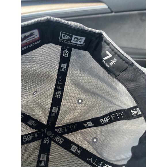 Los Angeles Dodgers New Era 59Fifty Fitted 7 5/8 Hat Cap OnField MLB Baseball - Picture 7 of 11